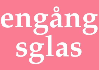 Synonym engångsglas