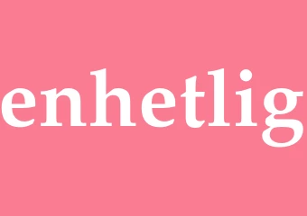 Synonym enhetlig