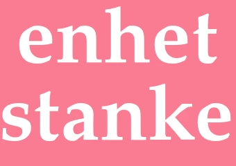Synonym enhetstanke