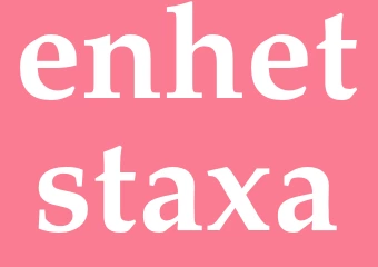 Synonym enhetstaxa