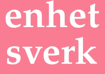 Synonym enhetsverk