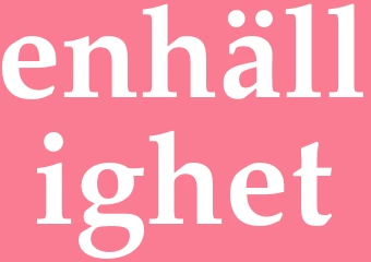 Synonym enhällighet