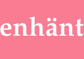 Synonym enhänt