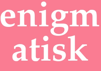 Synonym enigmatisk