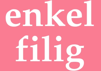 Synonym enkelfilig