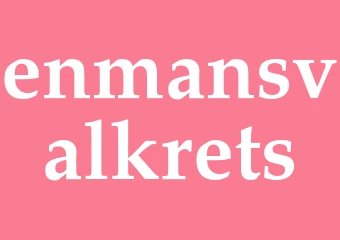 Synonym enmansvalkrets