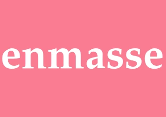 Synonym enmasse