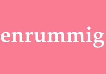Synonym enrummig