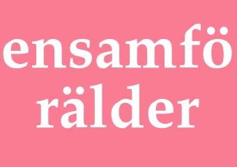 Synonym ensamförälder
