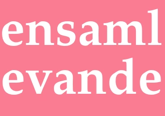 Synonym ensamlevande