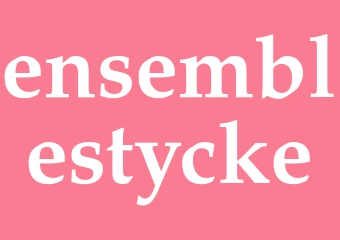 Synonym ensemblestycke