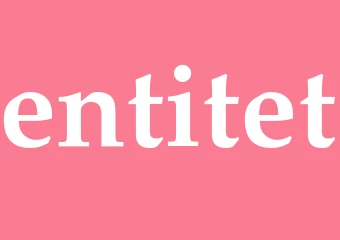 Synonym entitet