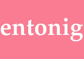 Synonym entonig