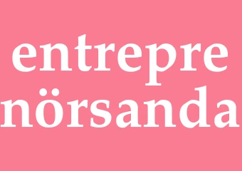 Synonym entreprenörsanda