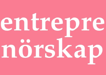 Synonym entreprenörskap