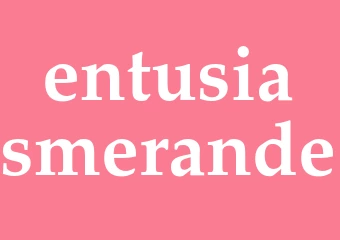 Synonym entusiasmerande