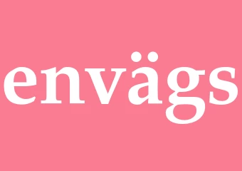 Synonym envägs