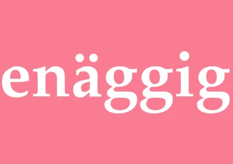 Synonym enäggig