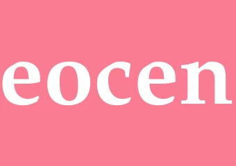 Synonym eocen