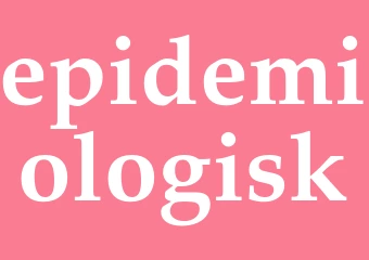 Synonym epidemiologisk