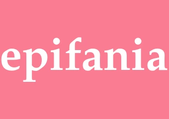 Synonym epifania