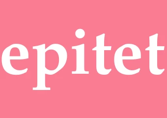 Synonym epitet