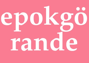 Synonym epokgörande