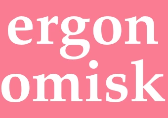 Synonym ergonomisk