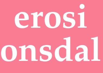 Synonym erosionsdal