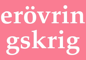 Synonym erövringskrig