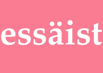 Synonym essäist