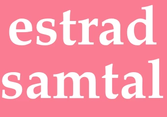 Synonym estradsamtal