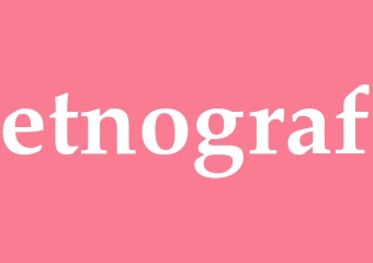 Synonym etnograf