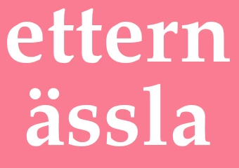 Synonym etternässla