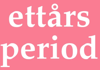 Synonym ettårsperiod