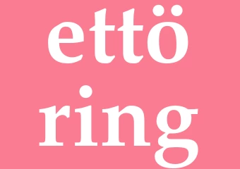 Synonym ettöring