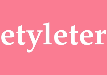 Synonym etyleter
