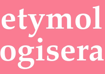 Synonym etymologisera