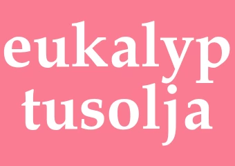 Synonym eukalyptusolja