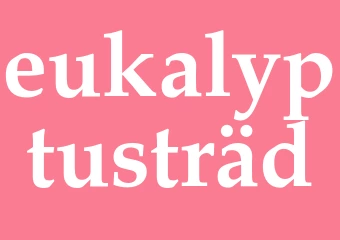 Synonym eukalyptusträd