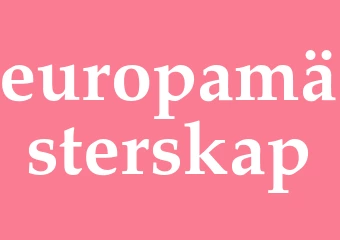 Synonym europamästerskap