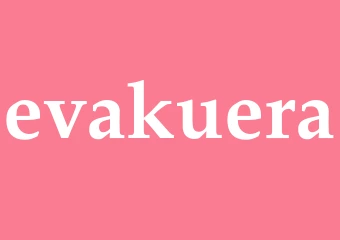 Synonym evakuera