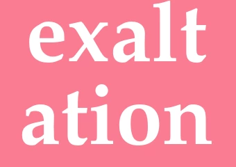 Synonym exaltation