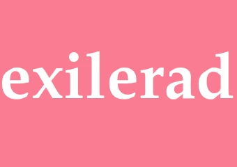 Synonym exilerad
