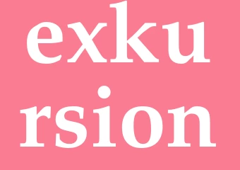 Synonym exkursion