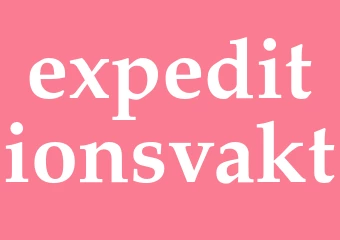 Synonym expeditionsvakt