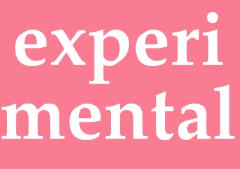 Synonym experimental