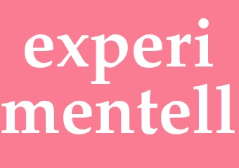 Synonym experimentell