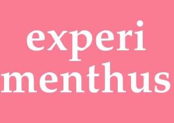 Synonym experimenthus