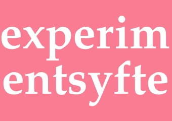 Synonym experimentsyfte